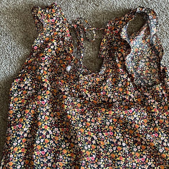Lauren Conrad Floral Tank Top Blouse - Picture 3 of 3